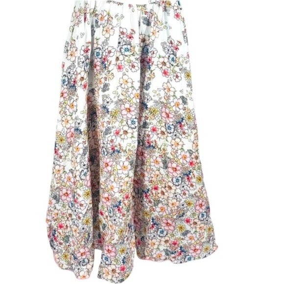 Gül Hürgel Pesco Floral Linen Midi Dress NWT Size M - Picture 4 of 10